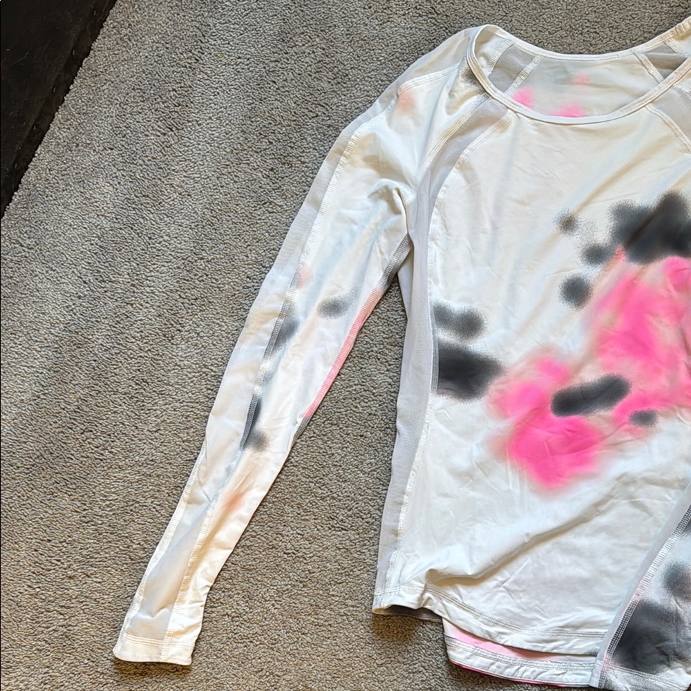 Lululemon Tie-Dye Long Sleeve Shirt - Picture 2 of 6